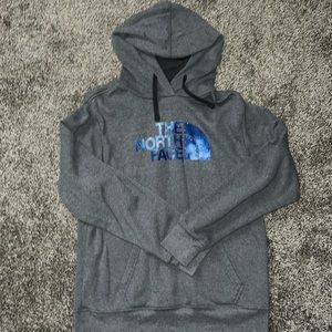 The North Face Gray Men’s Pullover Sweatshirt Hoodie Size Medium